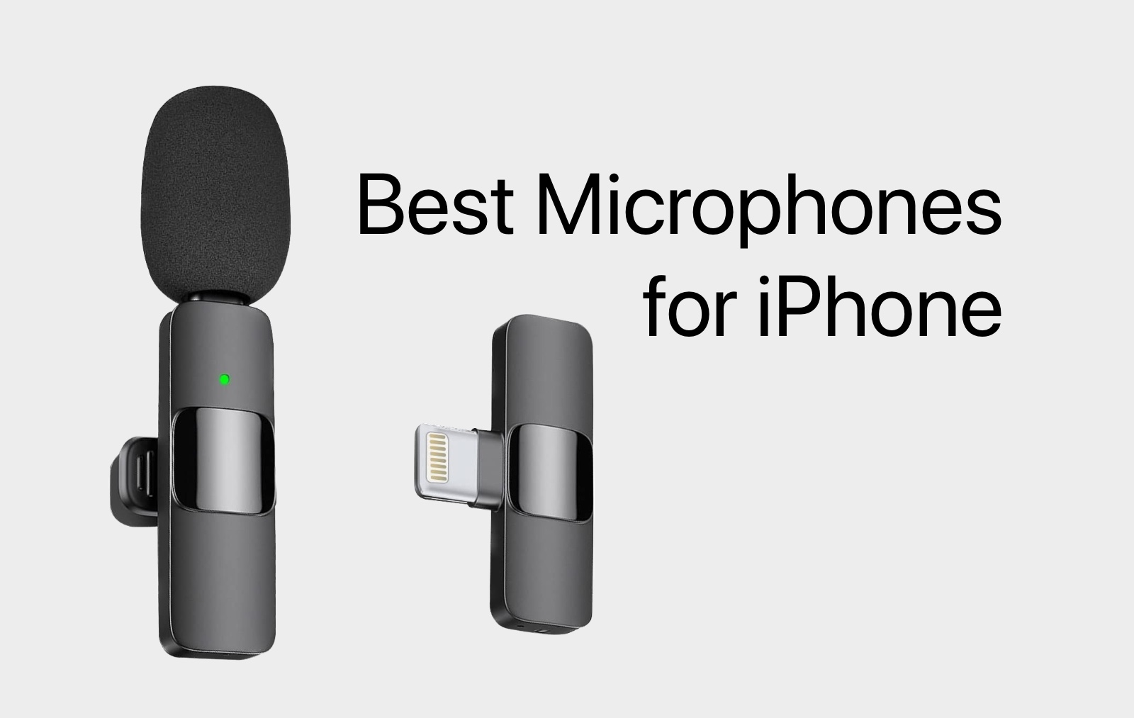 Top 4 des microphones externes (Lightning) pour iPhone