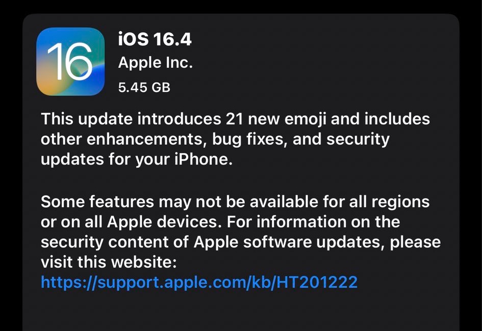 Apple Seeds iOS 16.4 Release Candidate To Developers iOS Hacker