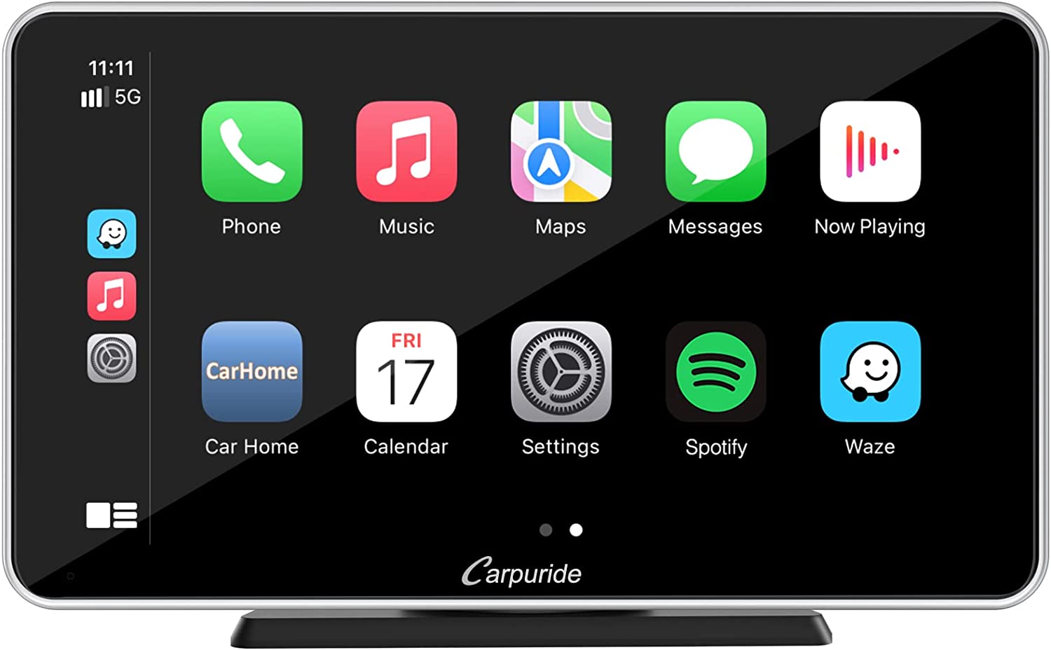  10 Inch Wireless Portable Apple Carplay Screen for Car Plug  in.4k Dash Cam with Android Auto. Portable Car Stereo. Car Play Box Dash  Mount,Driveplay Bluetooth,GPS Navigation,Radio,Airplay : Electronics