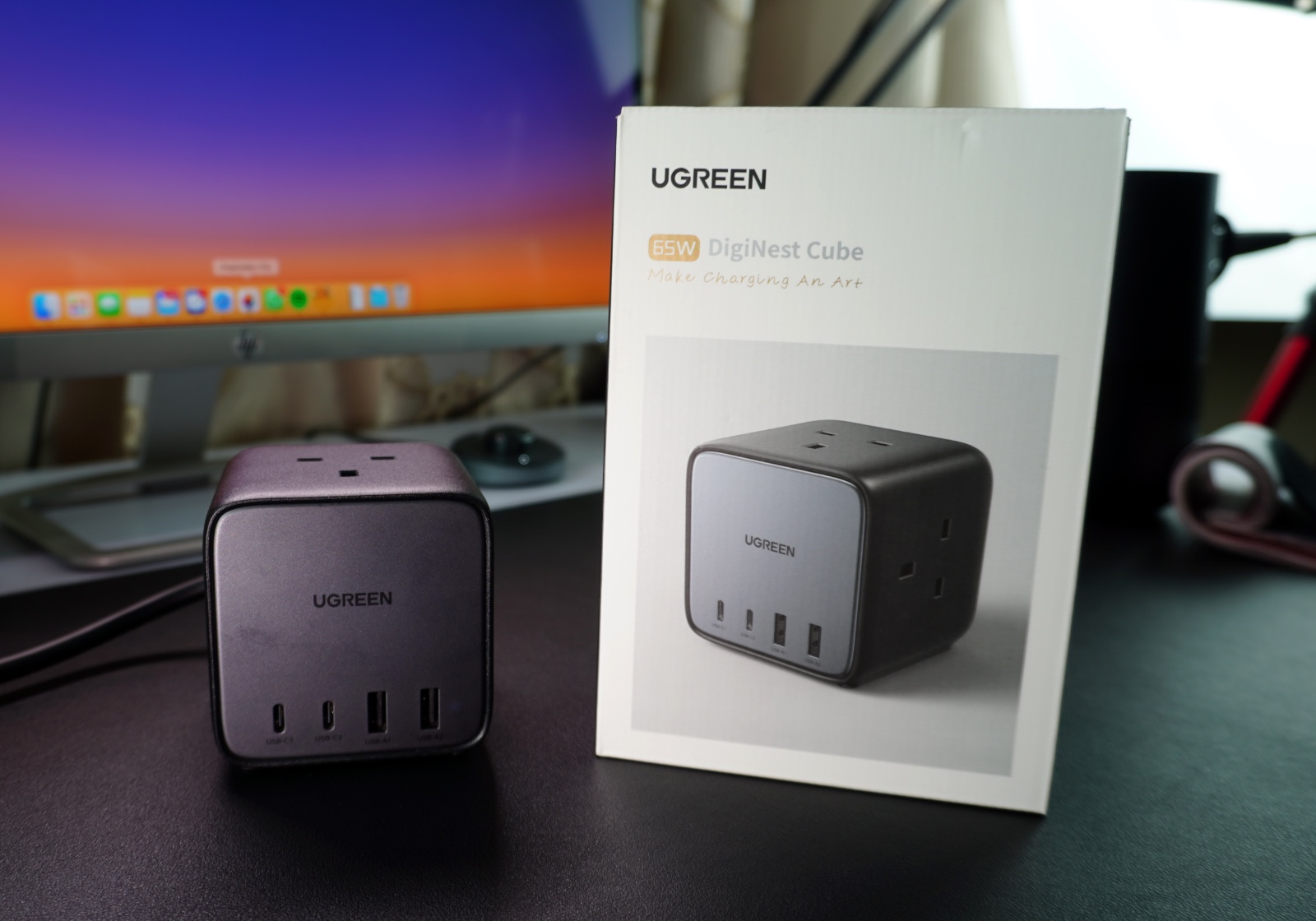 UGREEN 65W Power Strip Diginest Cube Review - Irish Tech News