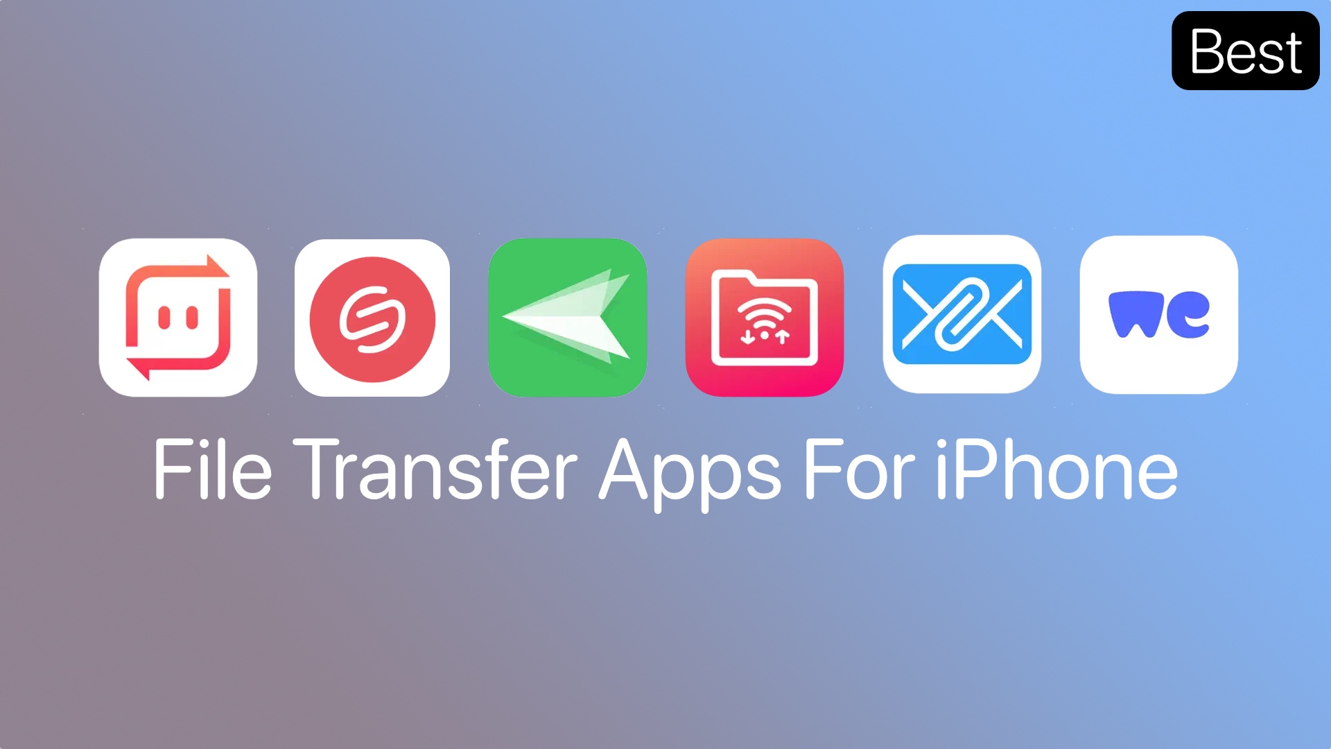 We Transfer Smash File Transfer with Link app for Android