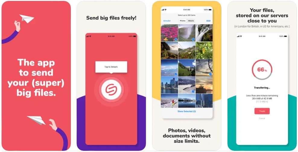 Smash: File transfer on the App Store