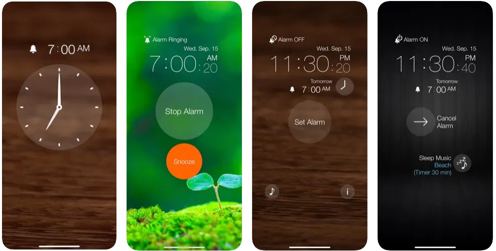 alarm clock ipad app