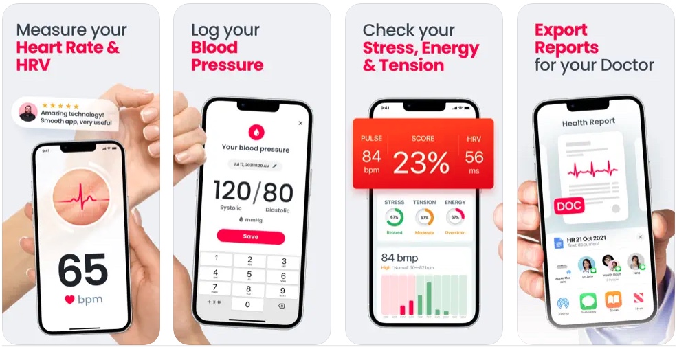 Top 4 Blood Pressure Monitoring Apps