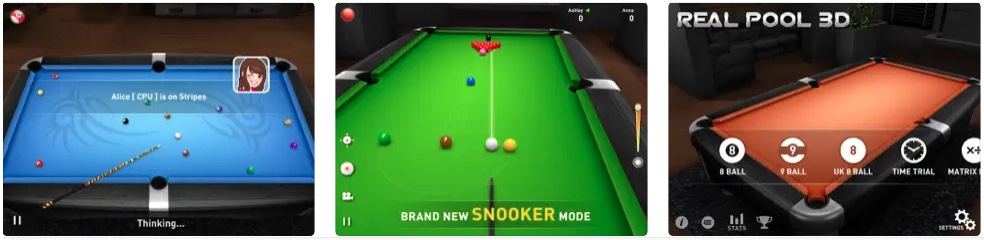 Boost Pool 3D - Free 8 Ball, 9 Ball, UK 8 Ball, Snooker Pool Games