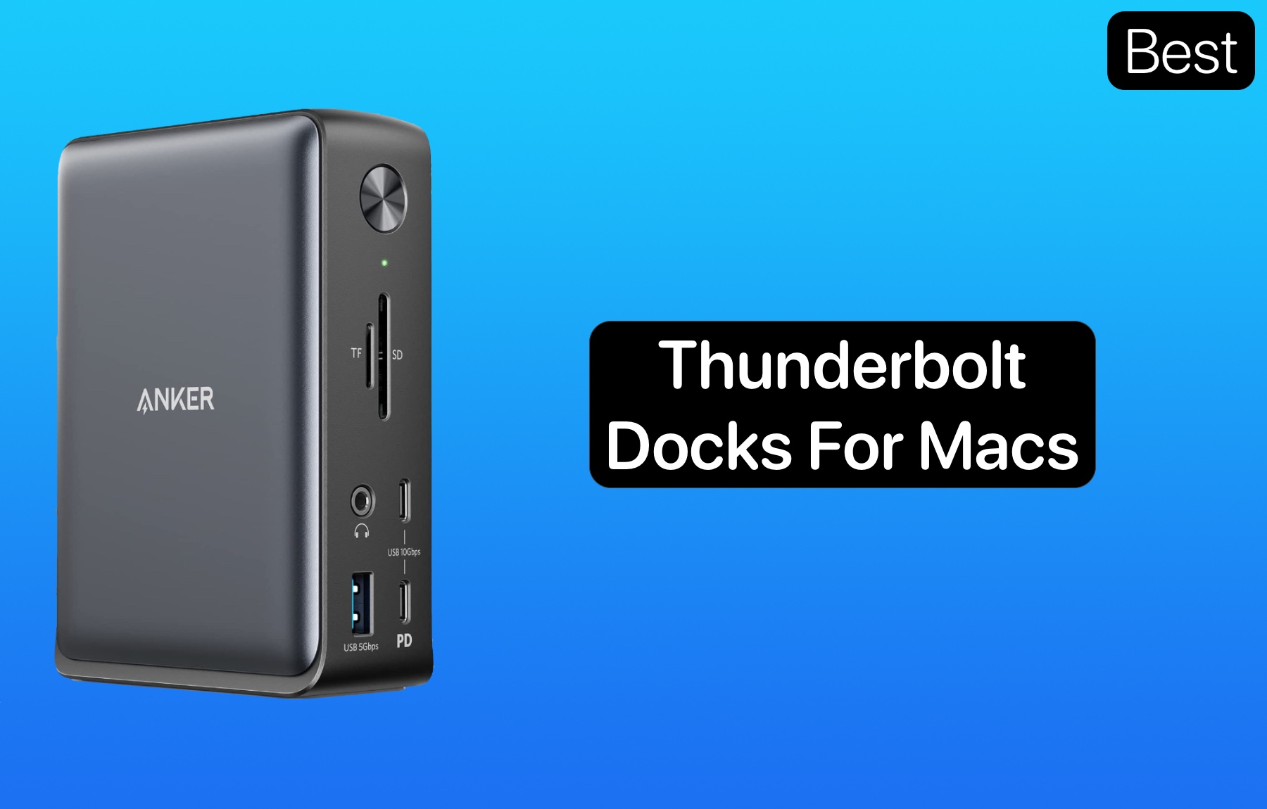 Belkin Thunderbolt 3 Dock Mini - USB-C Docking Station For Mac