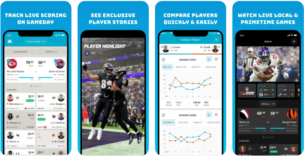 NFL Fantasy App, NFL Mobile Apps