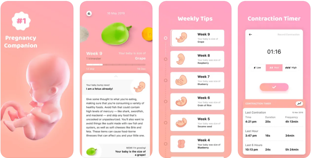 best pregnancy tracker apps