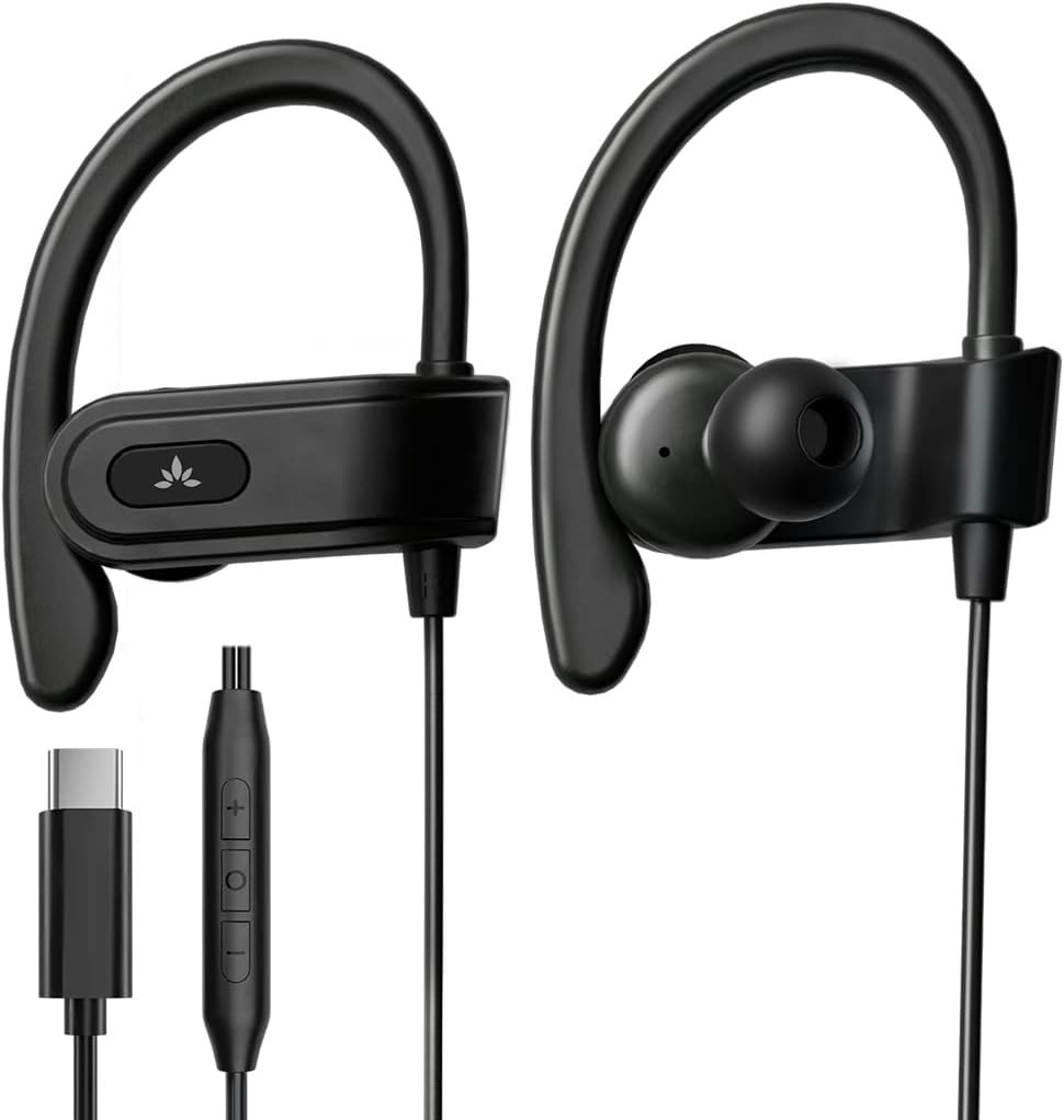  USB C Headphones 4 Pack, USB Type C Earbuds HiFi