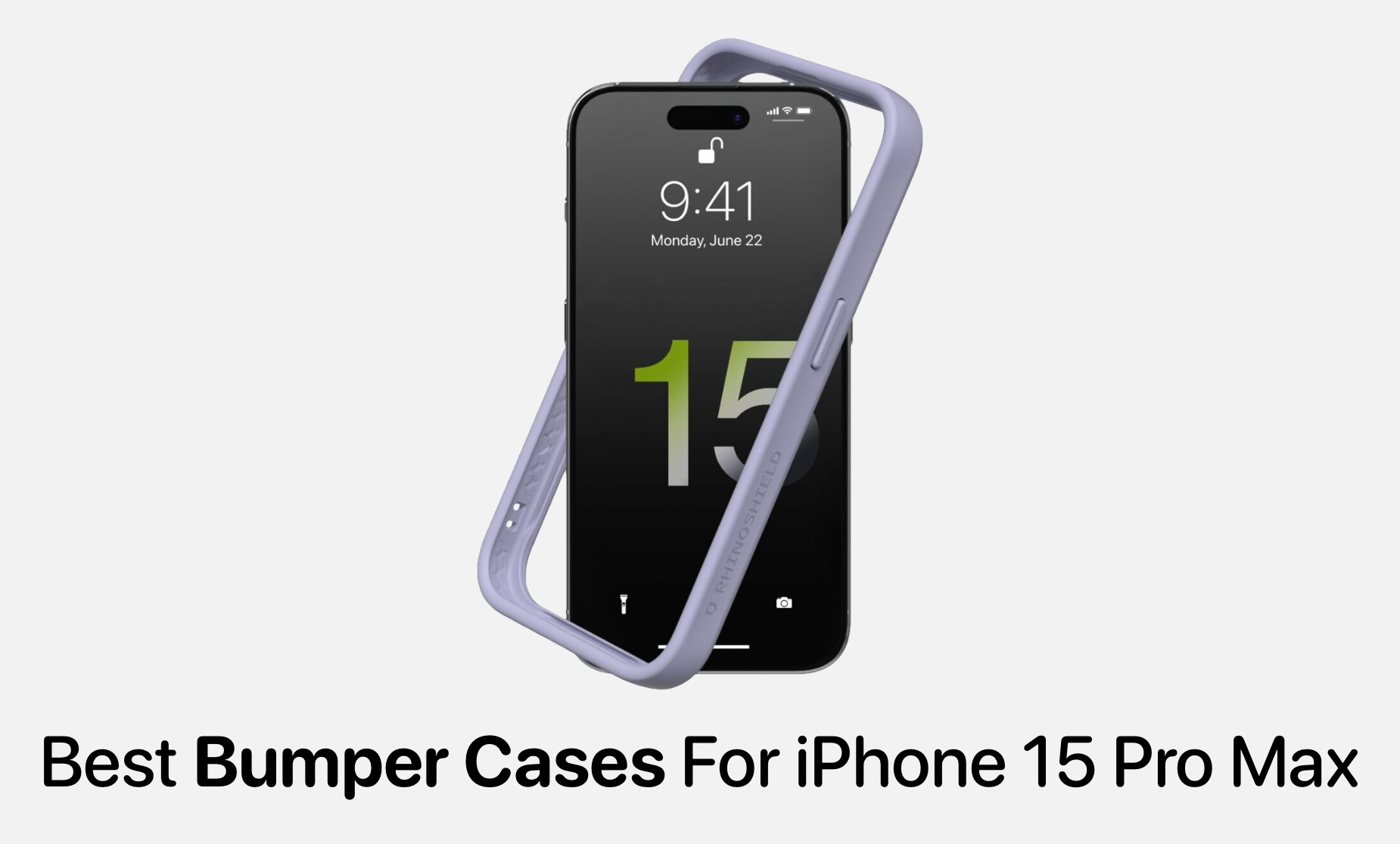 Best Bumper Cases for iPhone 15 Pro Max (No Back Cases) - iOS Hacker