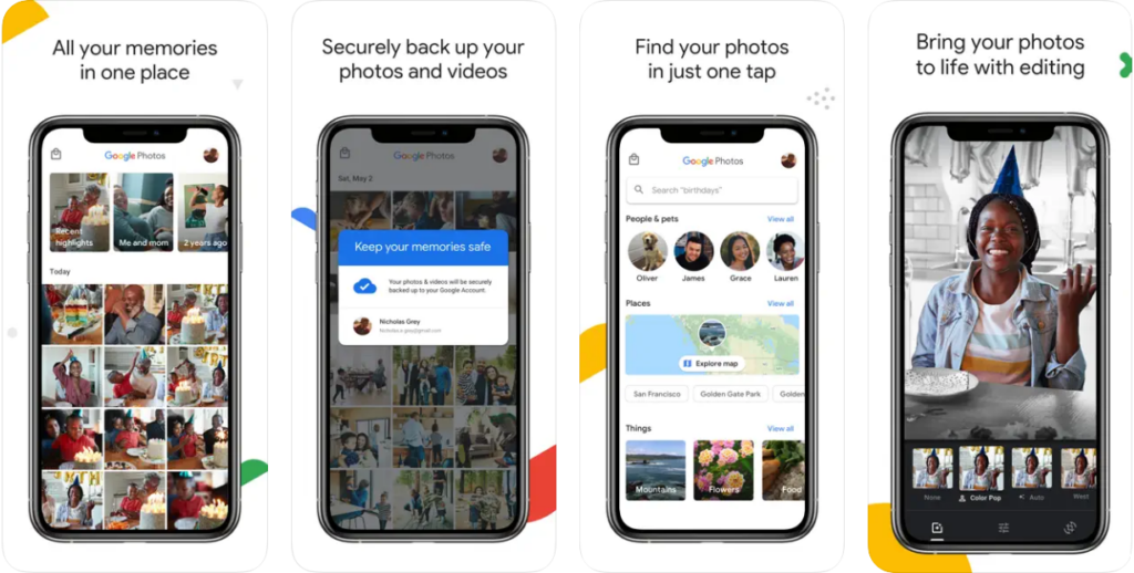 free apps to backup iPhone photos