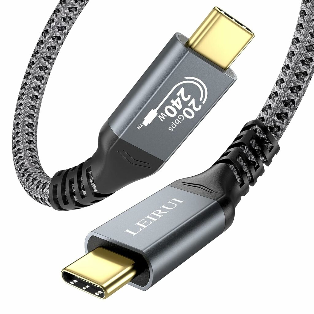 USB-C with USB 3 cables for iPhone 15 Pro