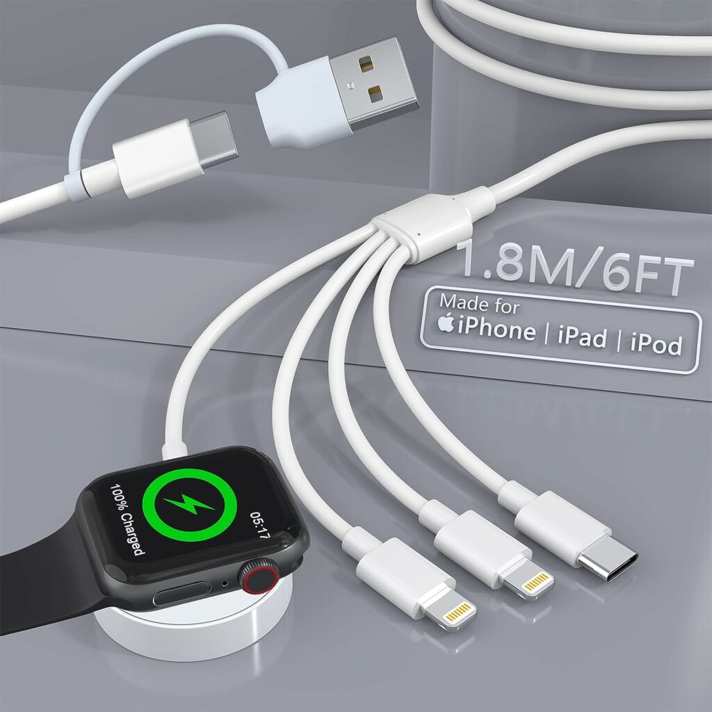 iPhone and Watch charger cable