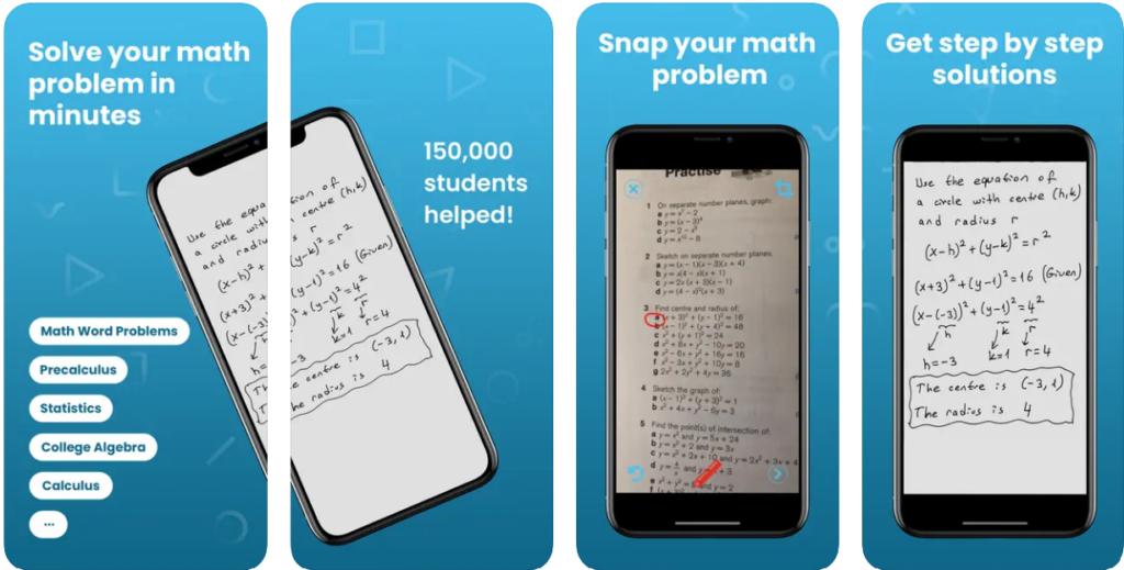 math solver apps powered by AI