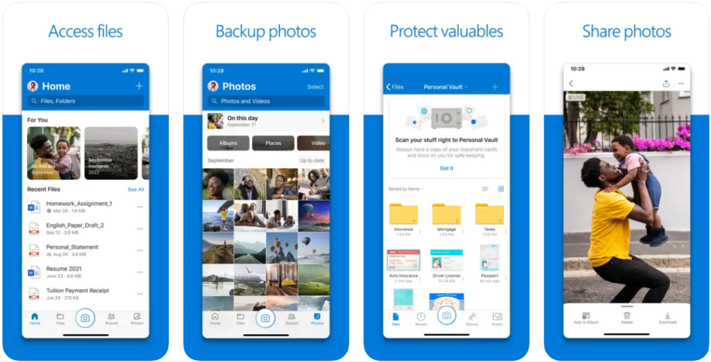 where can I store my iPhone photos for free