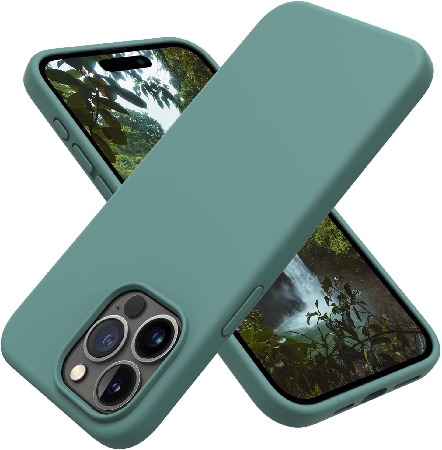 Song Color.X-level Natural Titanium Bezel Matte Glass Case For iPhone 15  Pro.15 Pro max