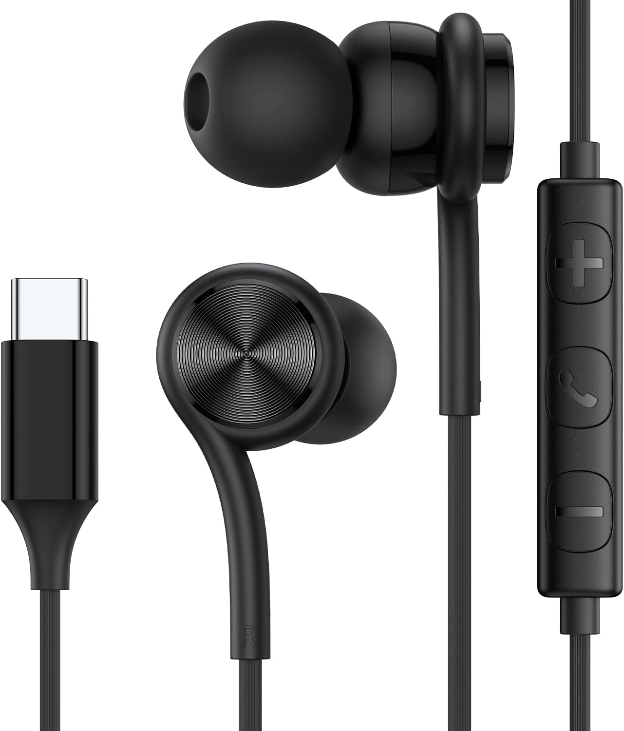 Best budget USB c wired earphones for Apple iPhone 15, MacBook Air, Macbook  Pro, iPad Air, iPad Mini - Ruzen