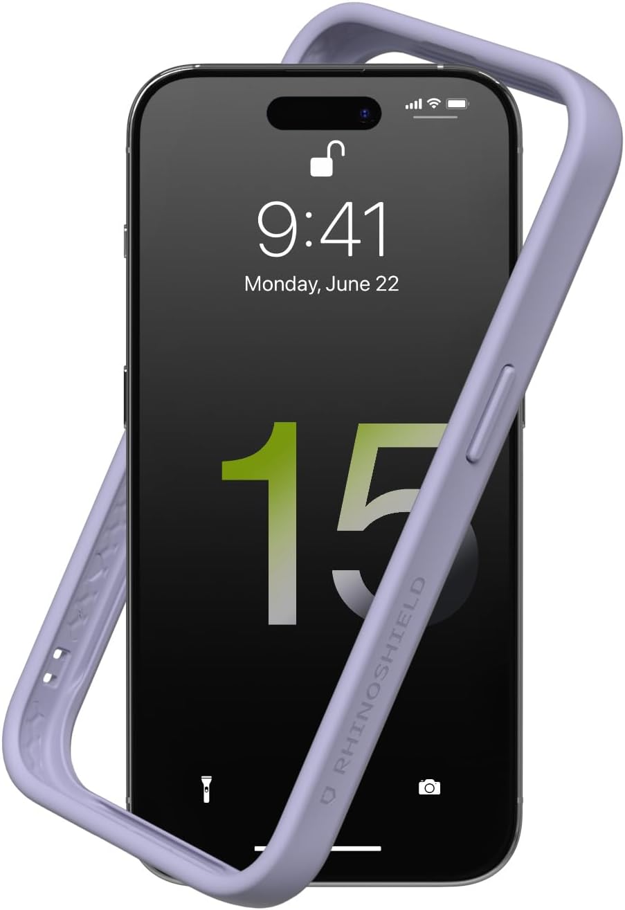 OSMARI Compatible iPhone 15 Pro Max Bumper Case, Aluminum Frame Metal Bumper  with Soft TPU Inner for iPhone 15 Pro Max Case, Slim Case Cover for iphone  15 series (15 pro, Black)