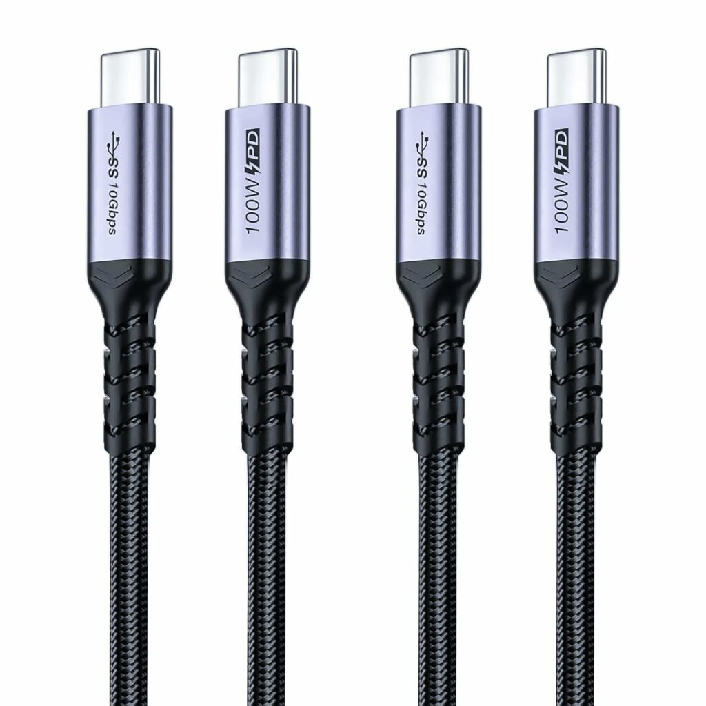 USB-C to USB-C 10GB/s cables for iPhone 15 Pro