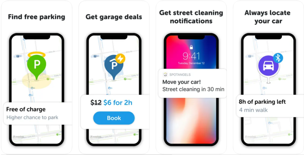 Best apps for find parking
