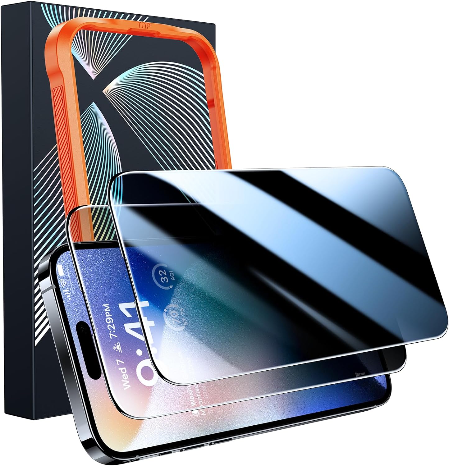 Invisibleshield Glass Elite Privacy 360 Apple iPhone 15 Pro Max (Case  Friendly)