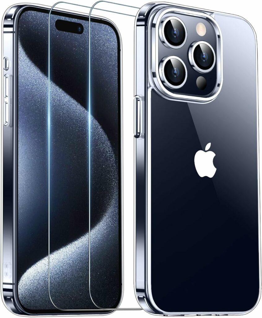 clear iPhone 15 Pro cases
