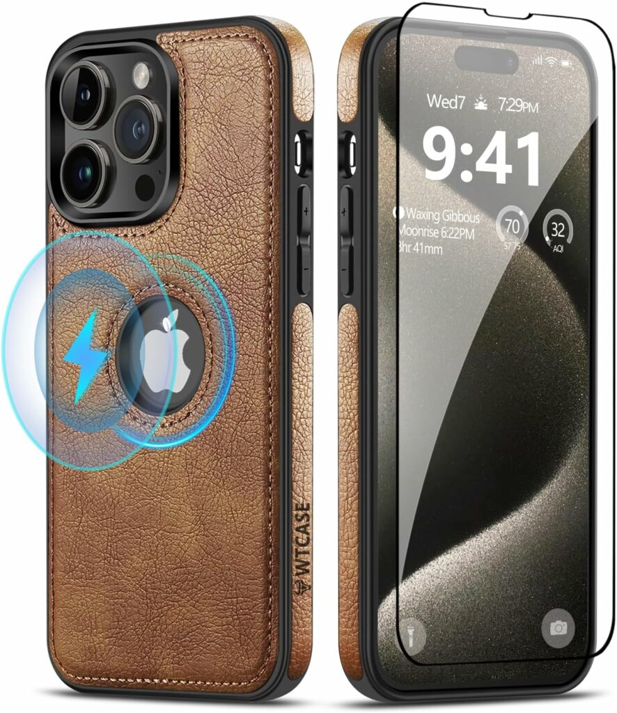 best leather cases for iPhone 15 Pro