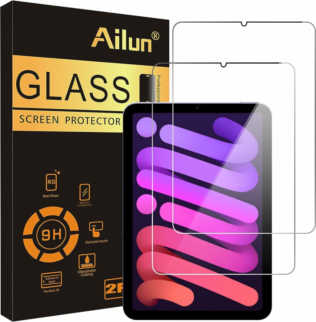 glass screen protectors for iPad mini 6