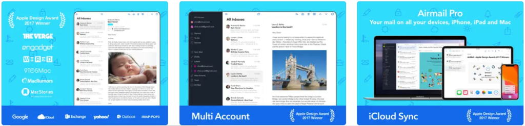 iPad email apps