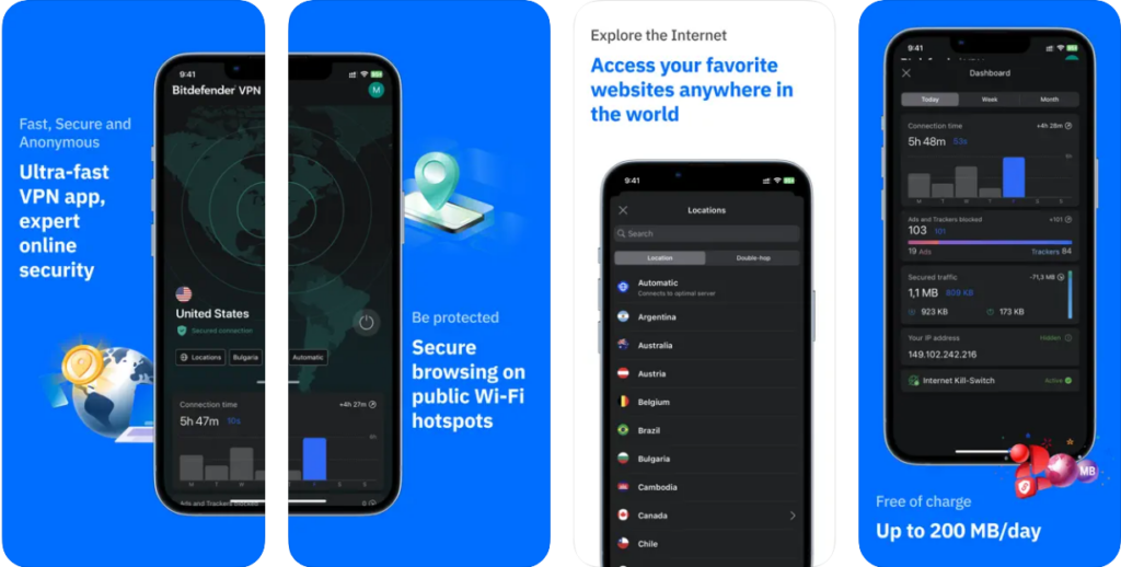iPhone fast VPN