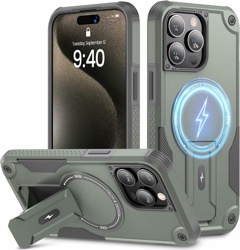 iphone 15 pro max case with kickstand