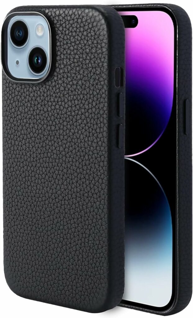 premium leather cases for iPhone 15 Plus