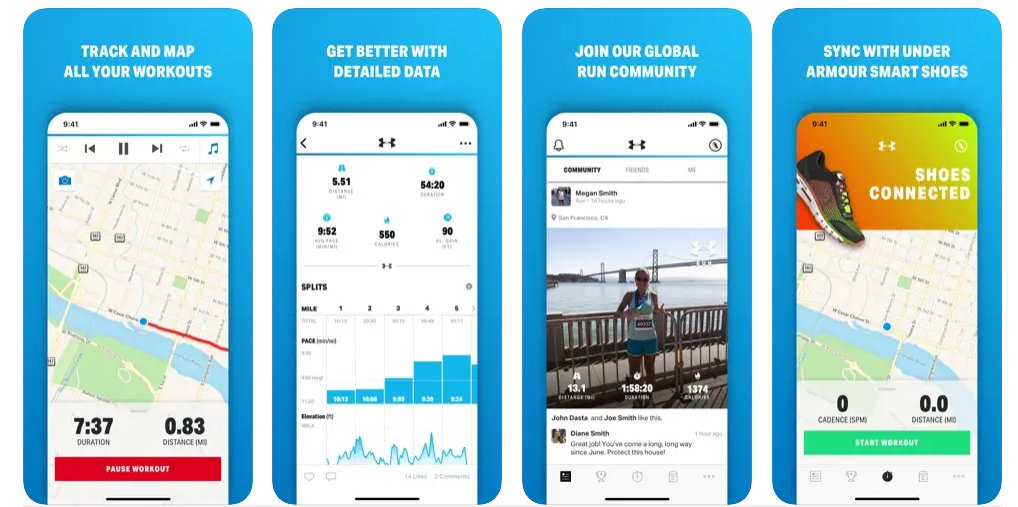 Under armour cheap running app