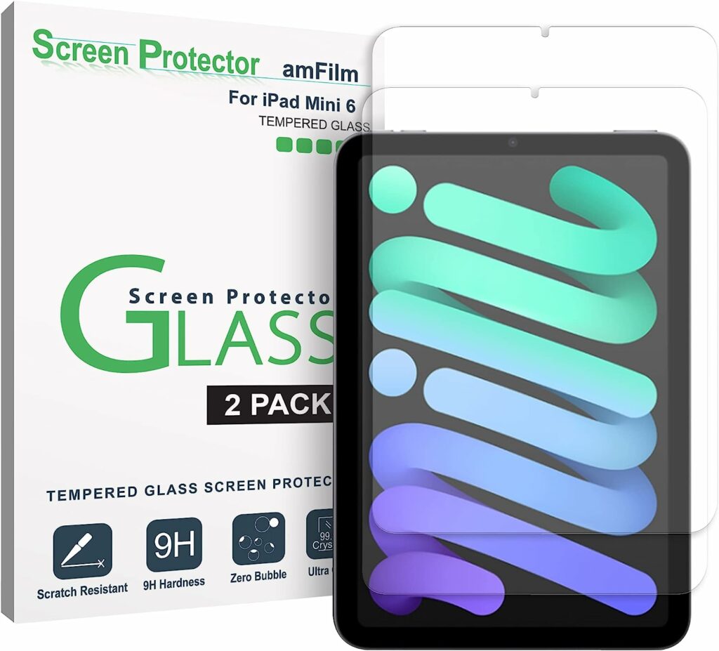 tempered glass screen protectors for iPad mini 6
