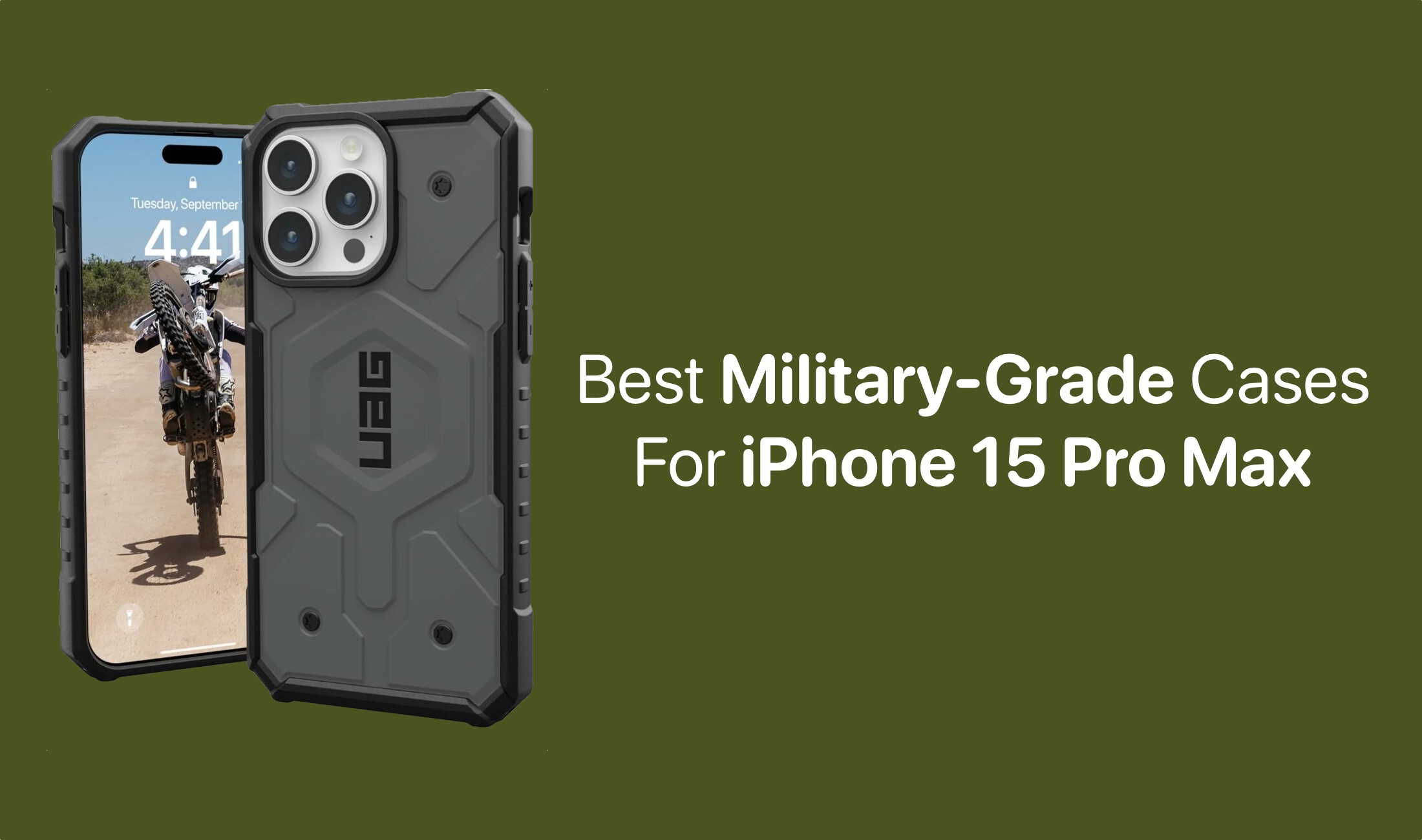 Best Military-Grade Cases For iPhone 15 Pro Max - iOS Hacker