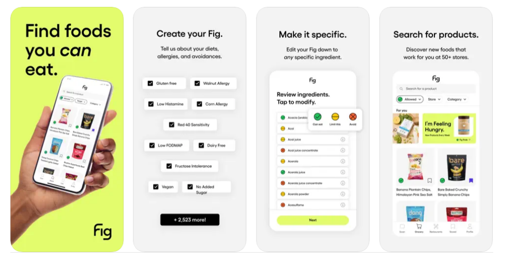 Fig: Food Scanner & Discovery