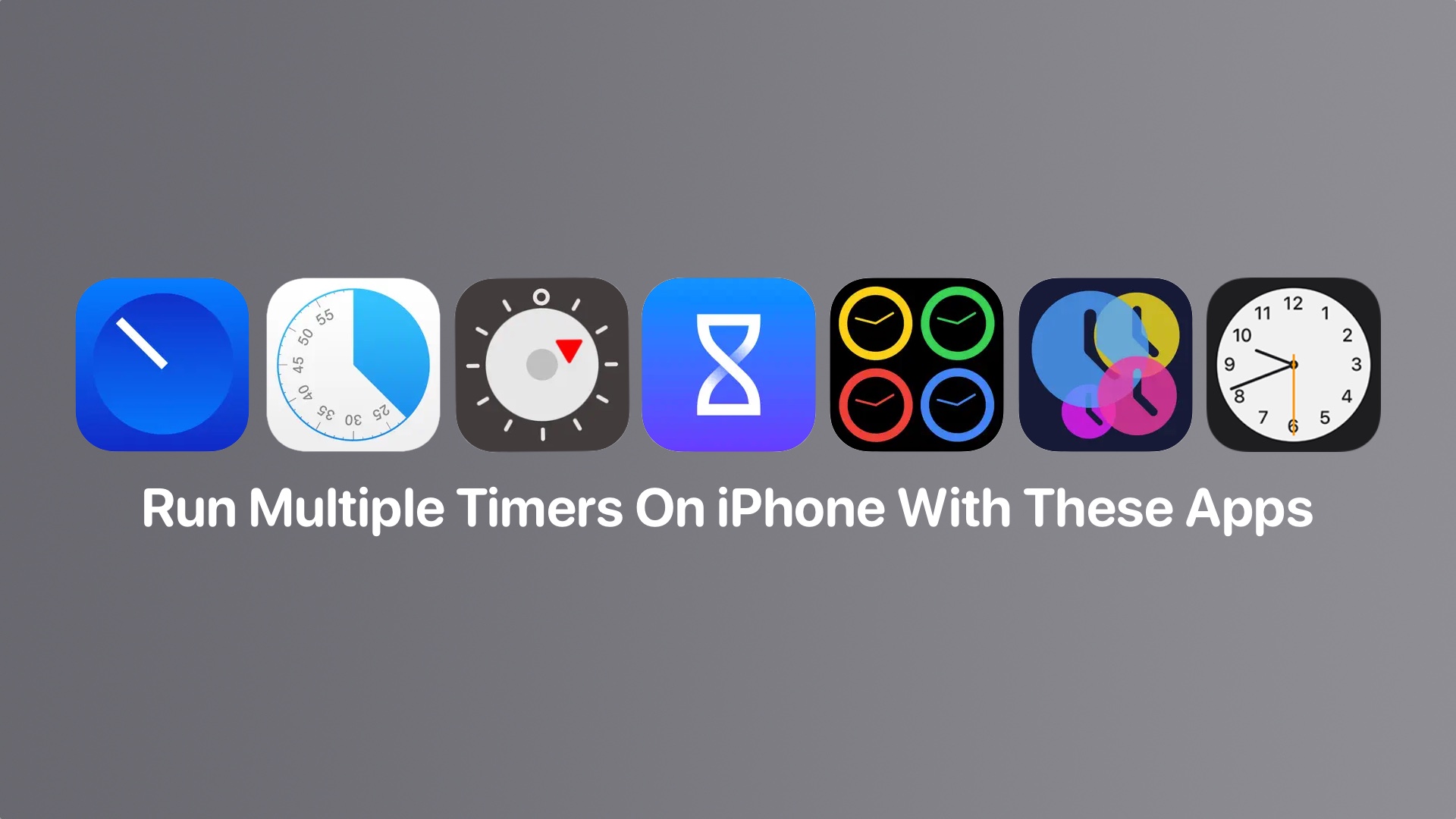 How to use the Timer in the Clock app on iPhone and iPad