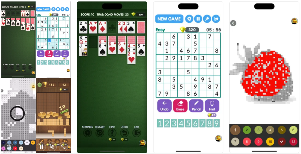 No WiFi games app