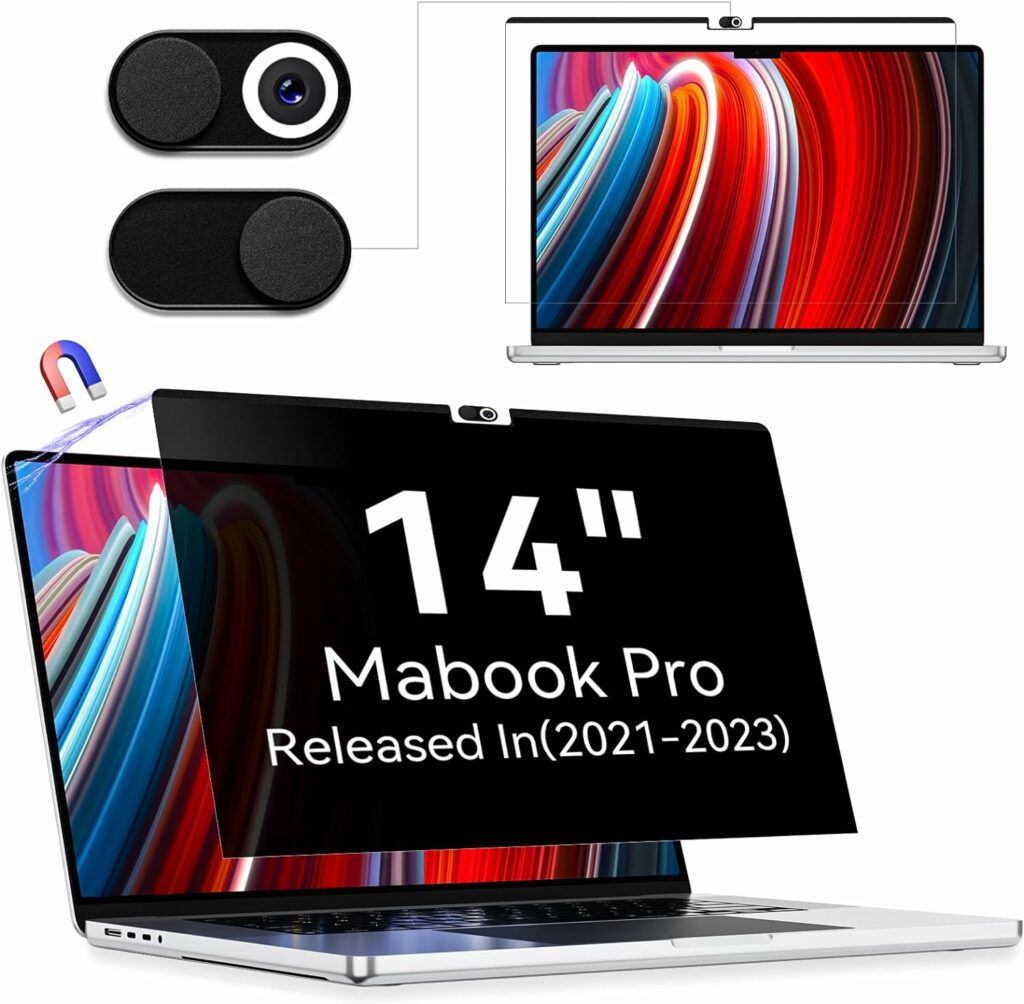 14-inch M3 MacBook Pro Privacy screen protectors