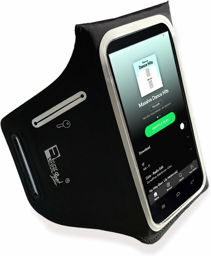 RevereSport Waterproof Running Armband for iPhone 15 Pro Max