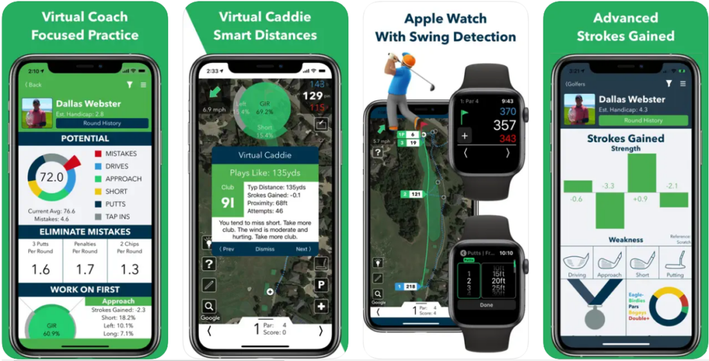 Roundabout Golf GPS app
