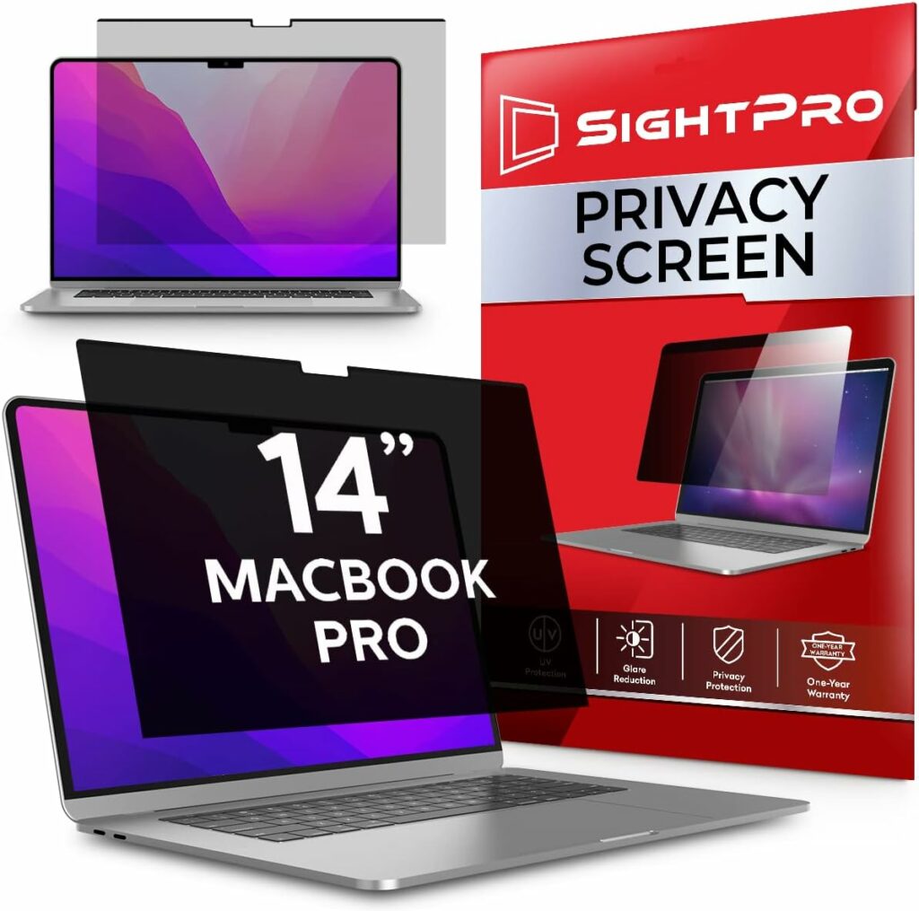 14-inch MacBook Pro privacy screen protectors
