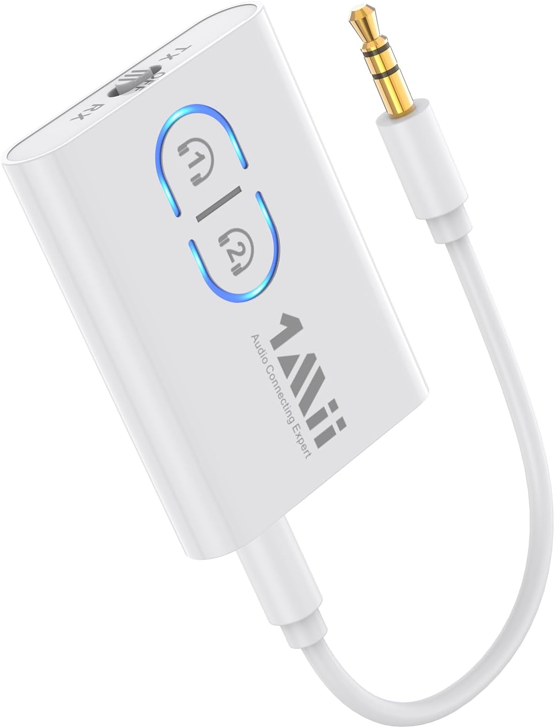 Twelve South AirFly SE, Premium Bluetooth Wireless Audio Transmitter for  AirPods or Wireless Headphones - Use with Any 3.5 mm Audio Jack for