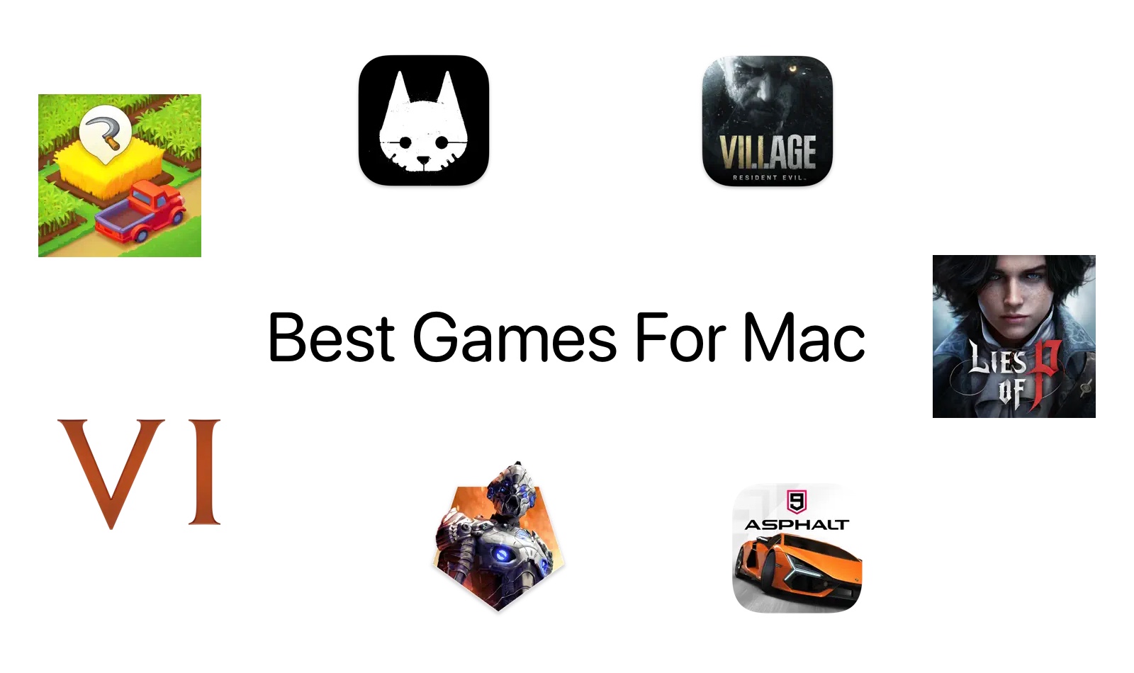 What are some of the best games for Mac?