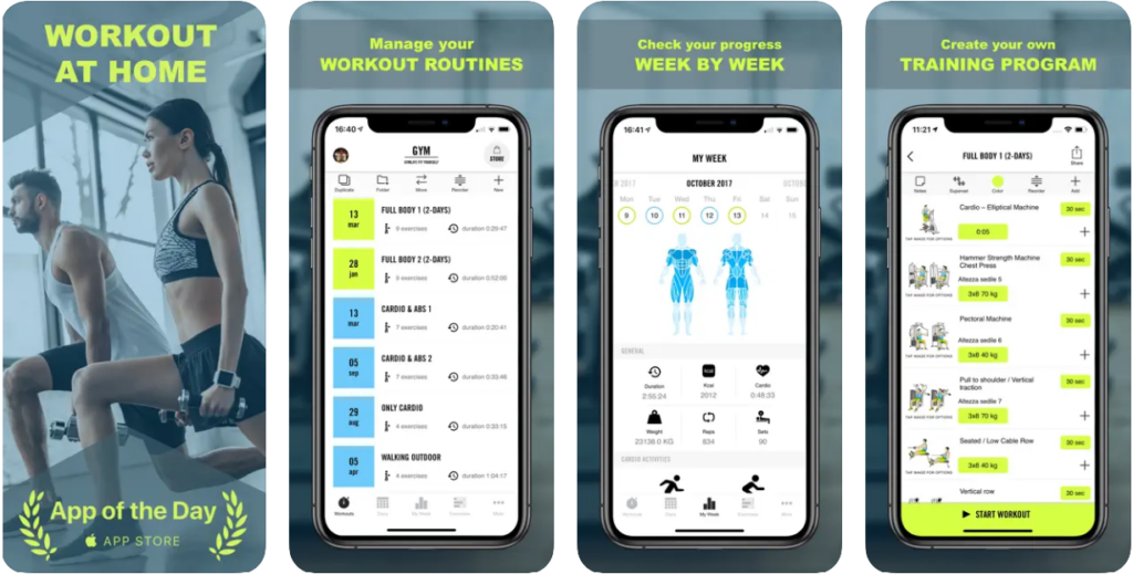 Gym Life - Workout Planner