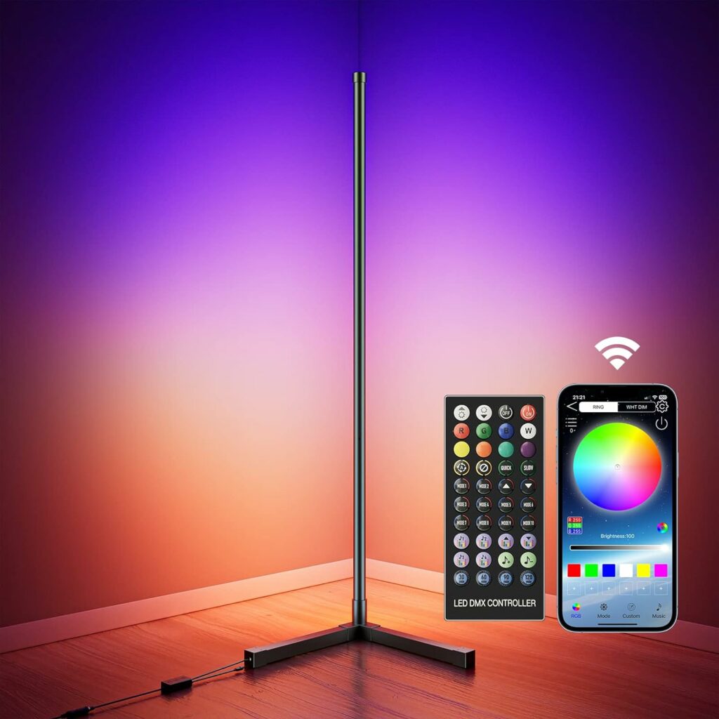 Luckadoo Corner Floor Lamp