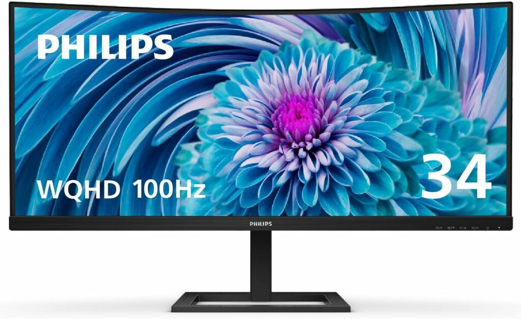PHILIPS 346E2CUAE 34" Curved Frameless