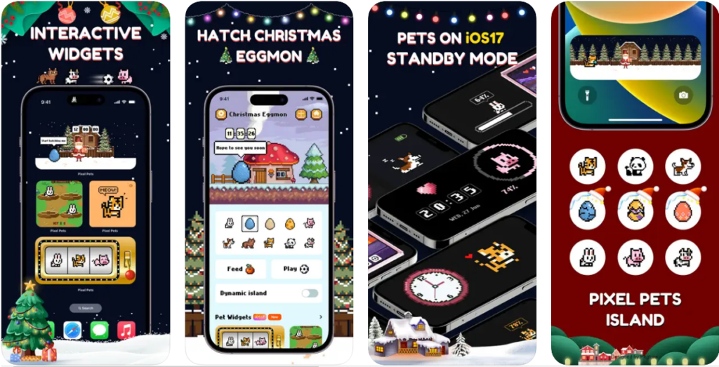 Pixel Pets - Widgets & Island