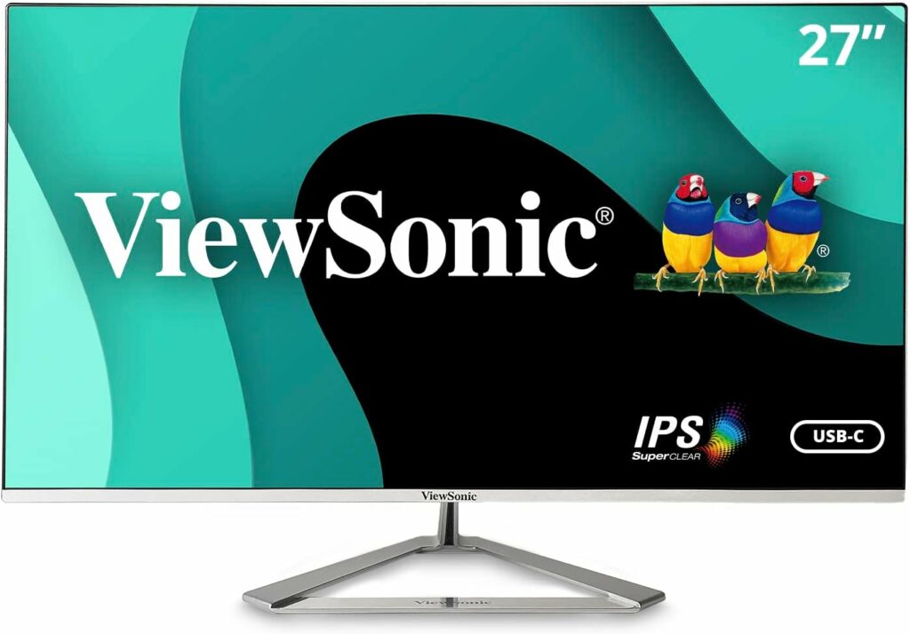 ViewSonic VX2776-4K-MHDU 27 Inch 4K IPS Monitor