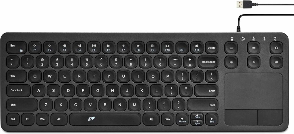Vilros 15 Inch USB Keyboard with Touchpad